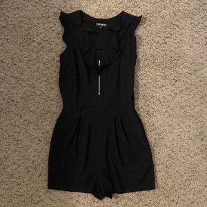 Black Express Romper